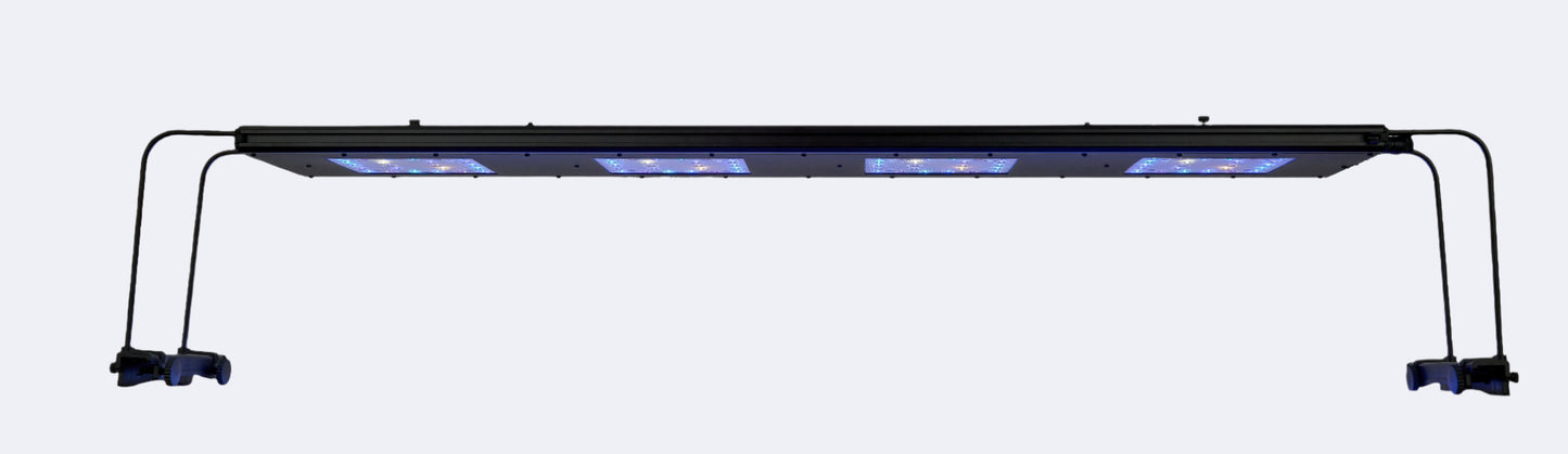 Meridian 45 pictured straight on with optional side of tank mounts.