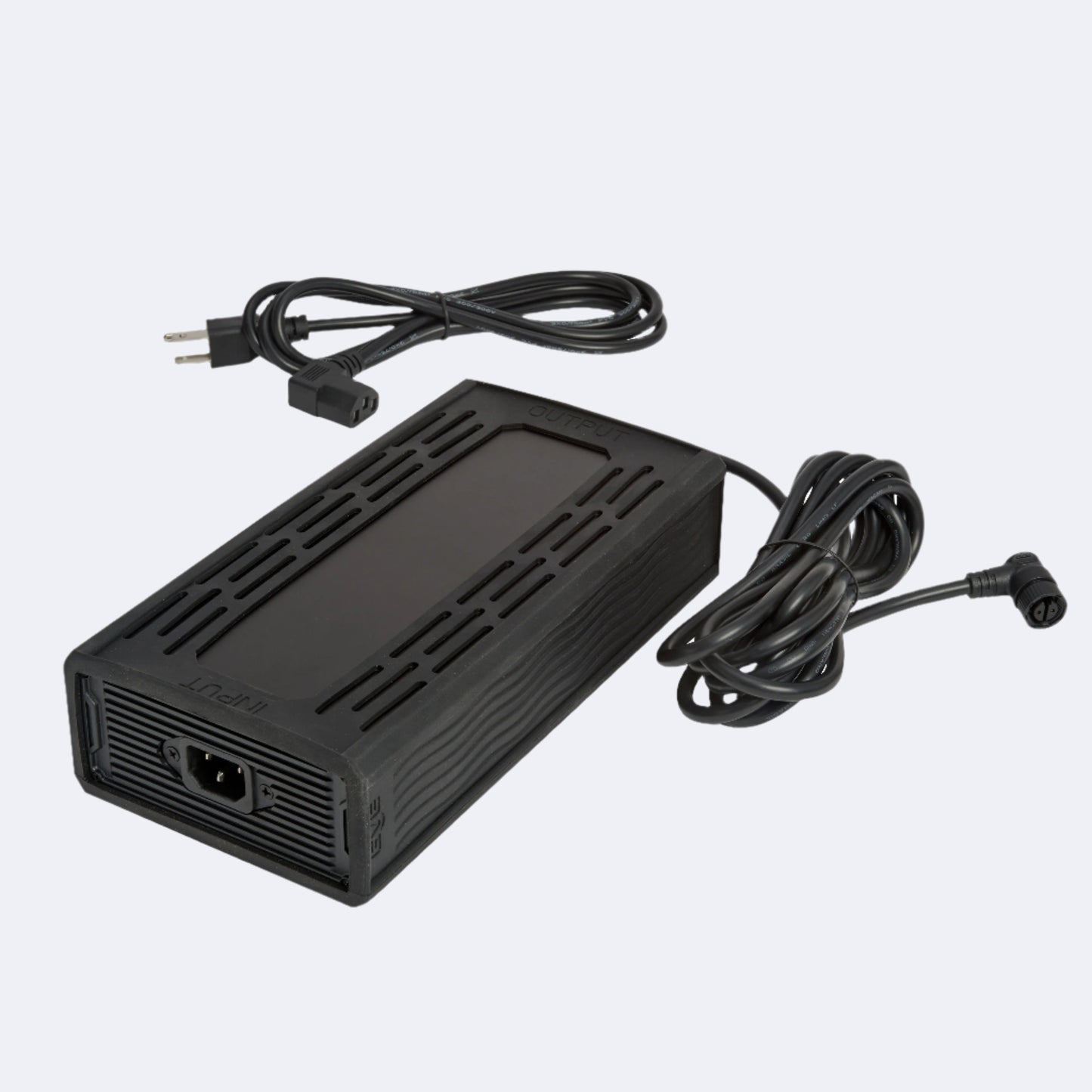 600watt AC/DC converter for Meridian and Meridian Edge. Picture shows power supply with silicon protective case attached.