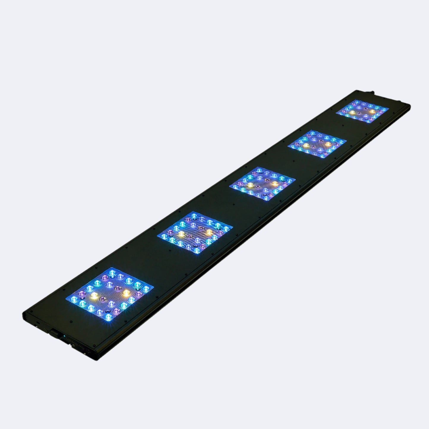 Meridian 63 pictured alone with lights facing upwards and all color channels turned on.