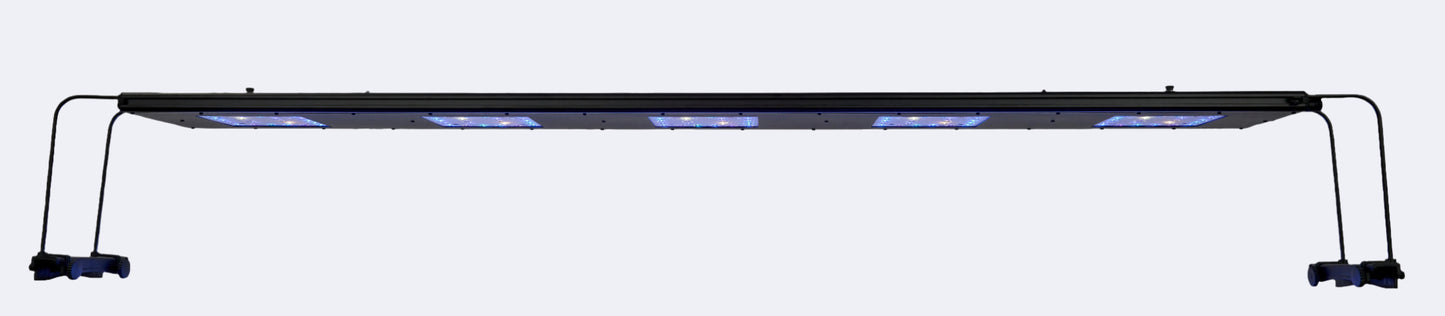 Meridian 63 pictured straight on with optional side of tank mounts.